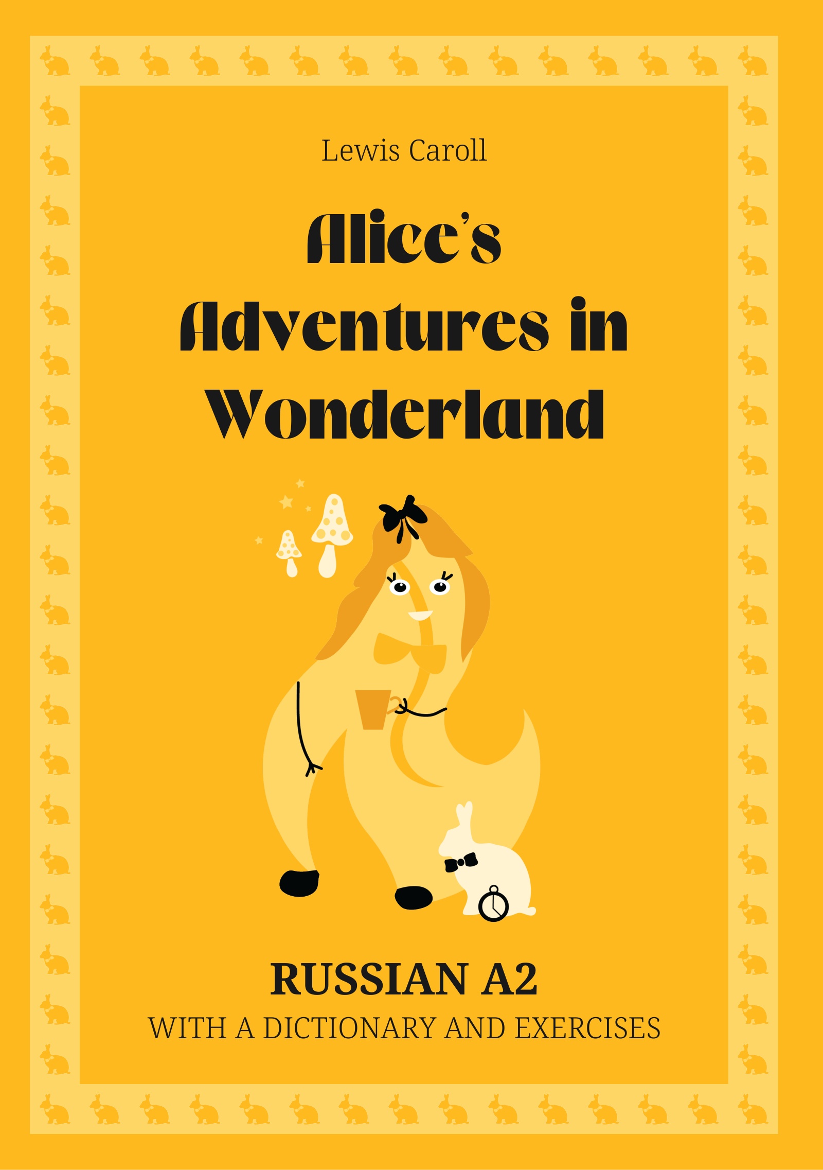 Cover of Alice’s Adventures in Wonderland – Russian A2 graded reader