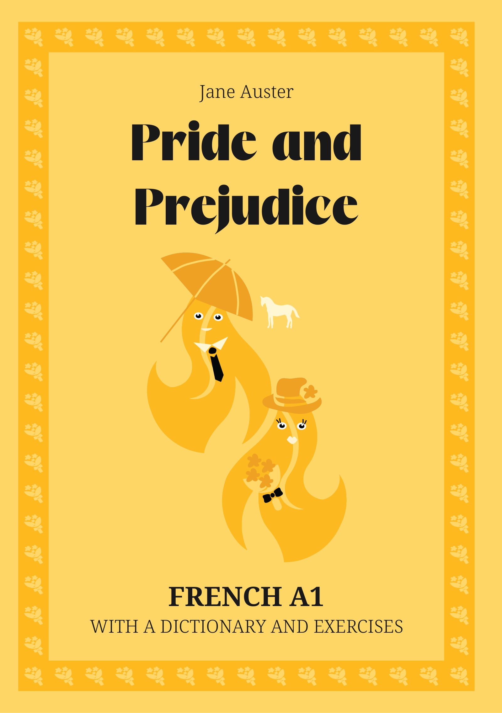 Cover of Pride and Prejudice – French A1 graded reader