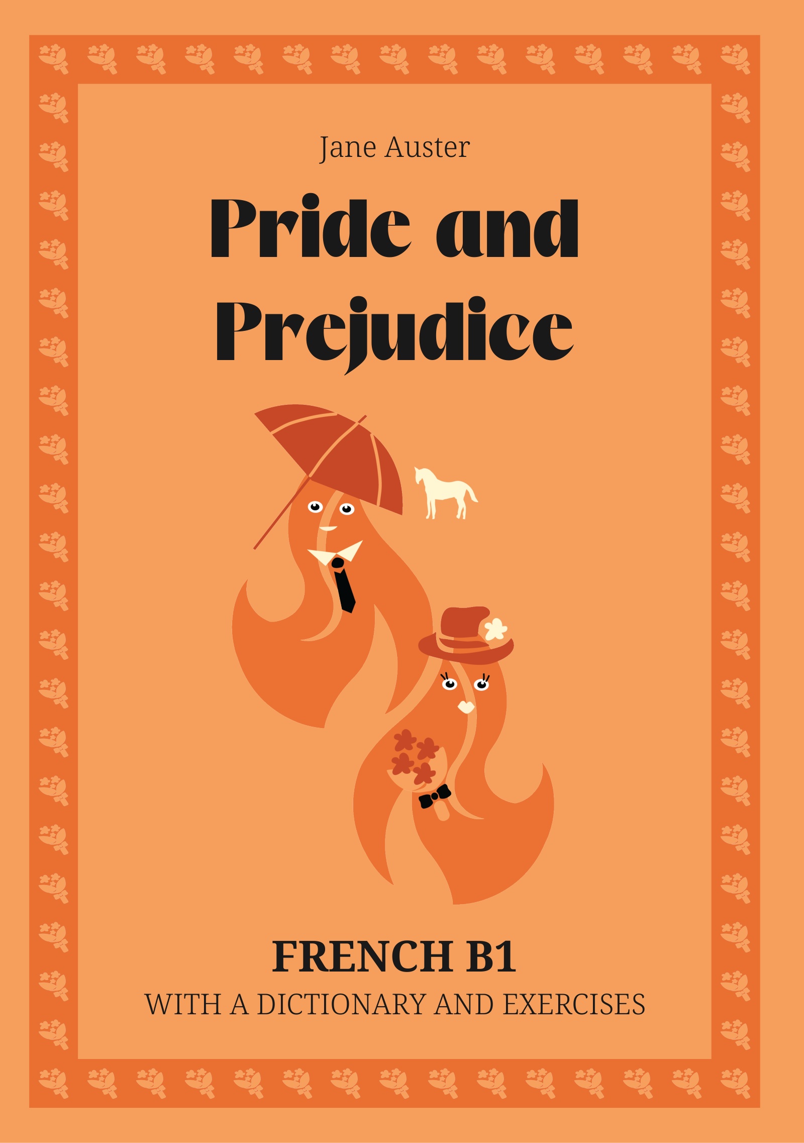 Cover of Pride and Prejudice – French B1 graded reader