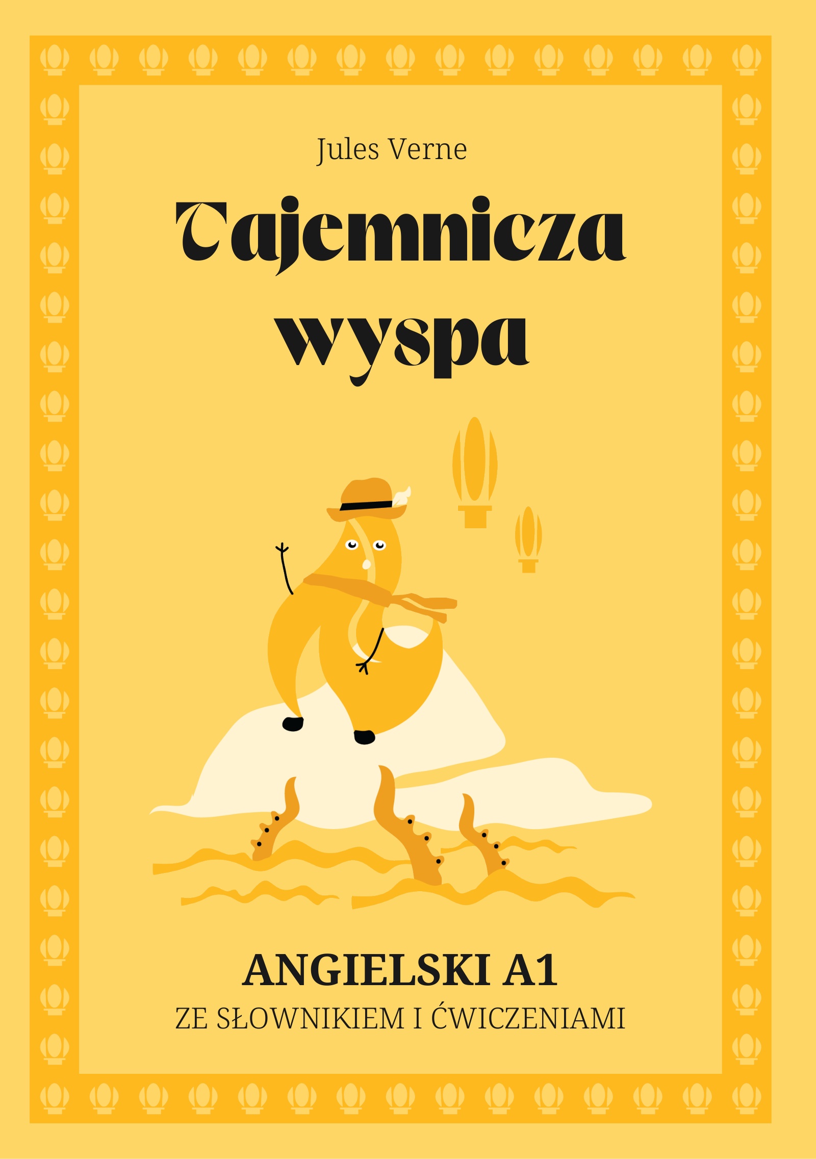 Cover of Tajemnicza wyspa – English A1 graded reader