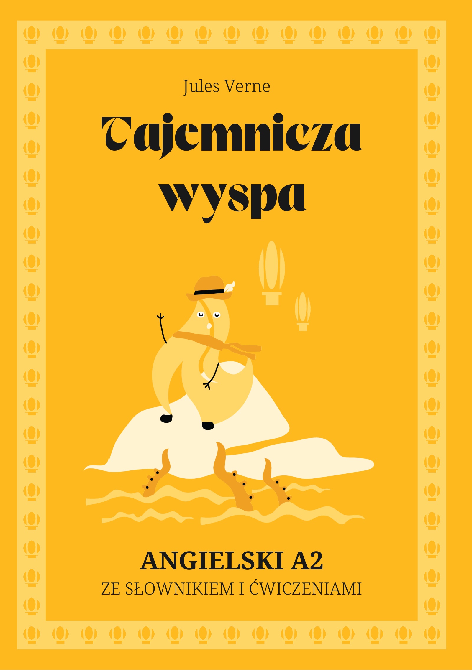 Cover of Tajemnicza wyspa – English A2 graded reader