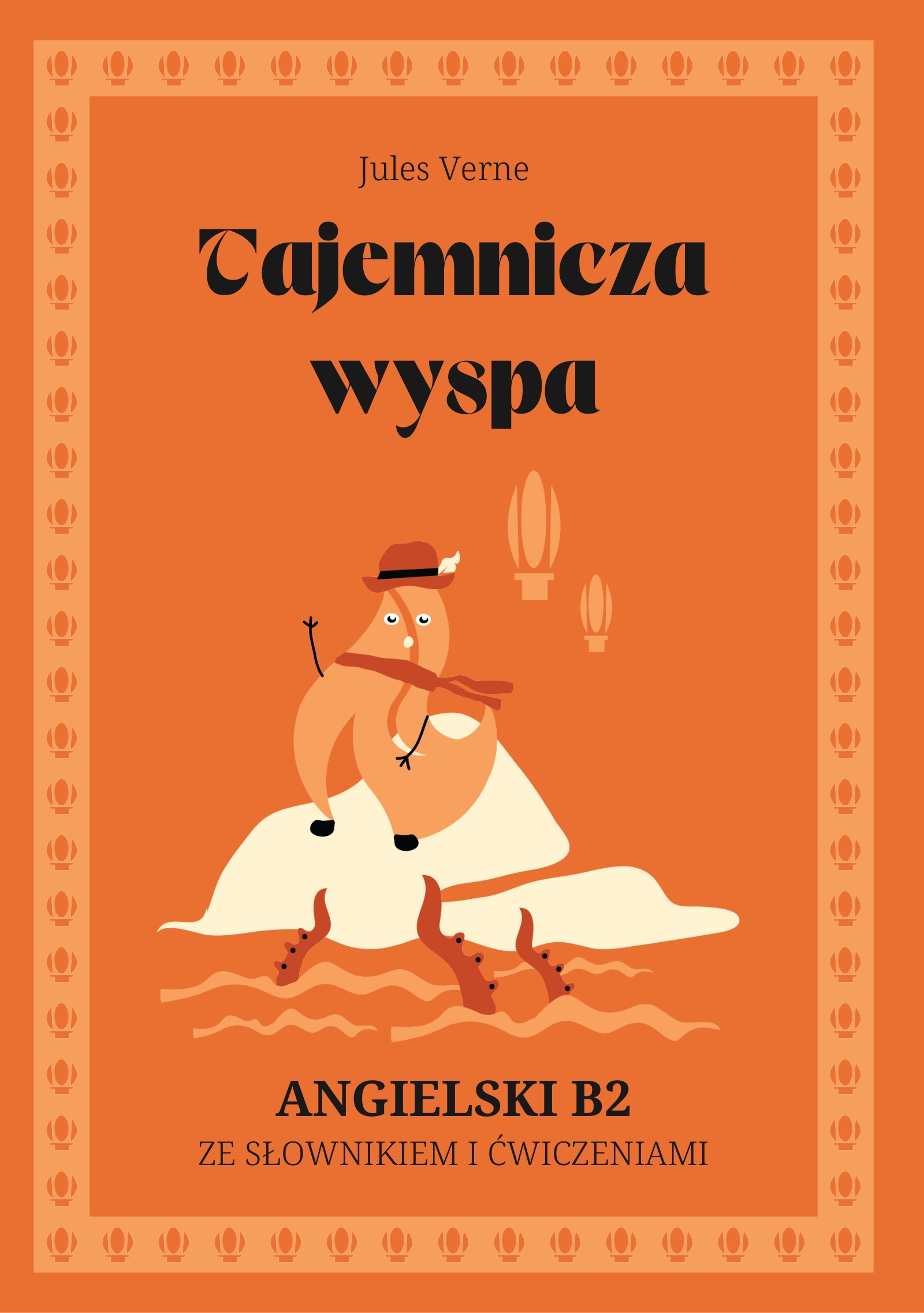 Cover of Tajemnicza wyspa – English B2 graded reader