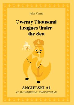 Cover of Twenty Thousand Leagues Under the Sea – English A1 graded reader
