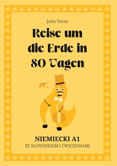 Cover of Reise um die Erde in 80 Tagen – German A1 graded reader