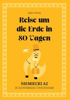 Cover of Reise um die Erde in 80 Tagen – German A2 graded reader
