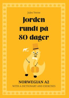 Cover of Jorden rundt på 80 dager – Norwegian A2 graded reader
