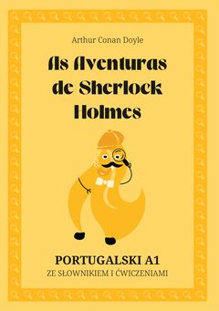 Cover of As Aventuras de Sherlock Holmes – Portuguese A1 graded reader