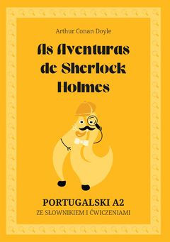 Cover of As Aventuras de Sherlock Holmes – Portuguese A2 graded reader