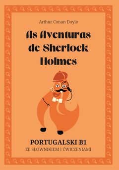 Cover of As Aventuras de Sherlock Holmes – Portuguese B1 graded reader