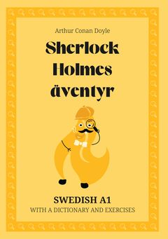 Cover of Sherlock Holmes äventyr – Swedish A1 graded reader